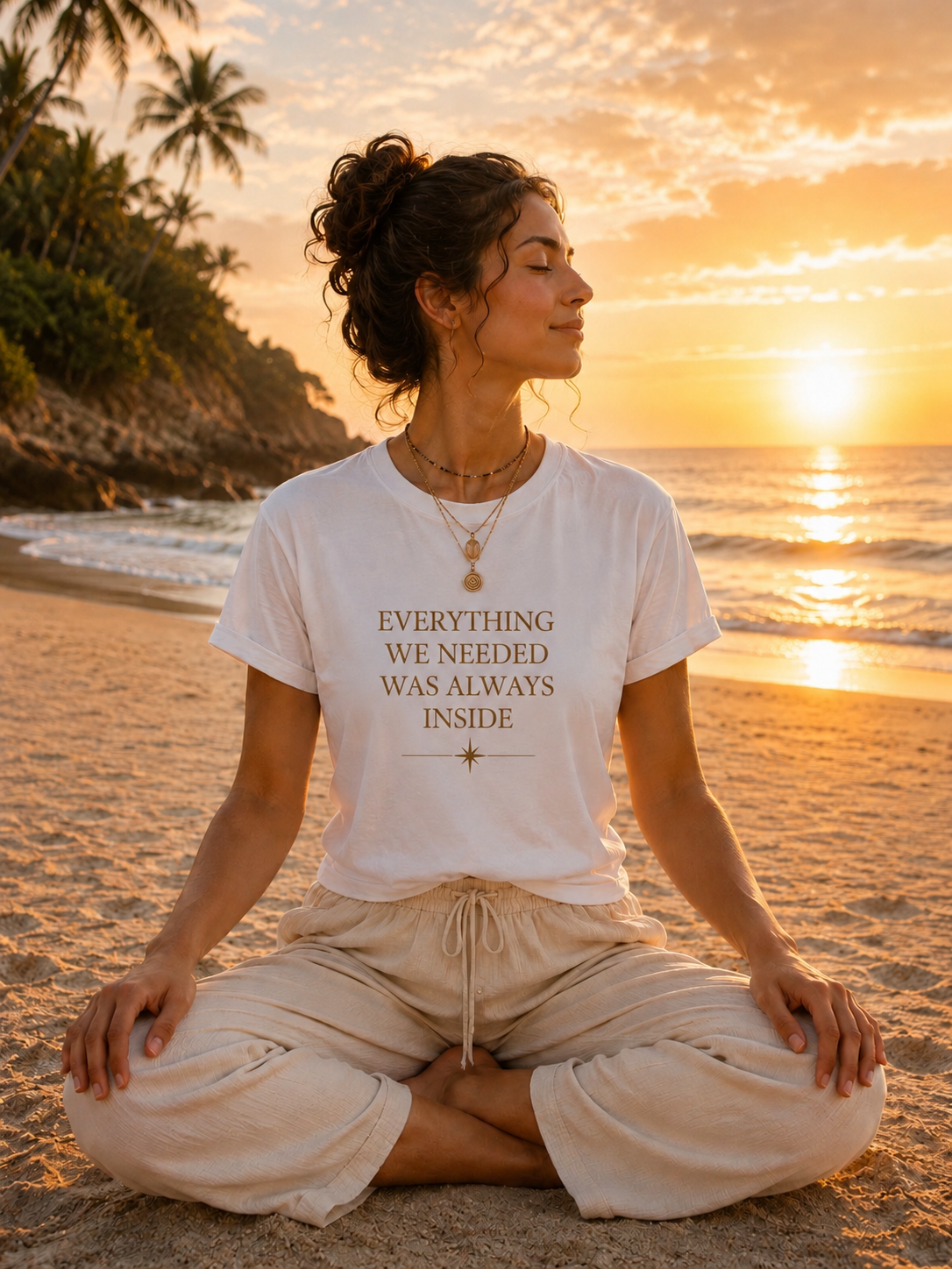 Golden Always Inside Tee