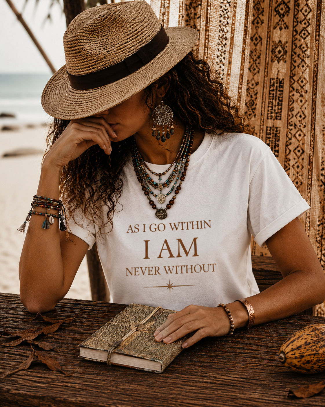 Bronze Go Within Tee