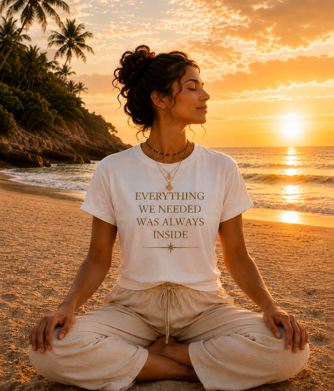 Golden Always Inside Tee