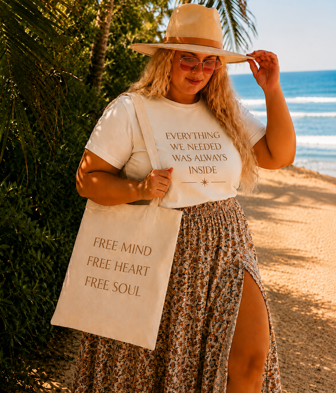 Bronze Always Inside Tee