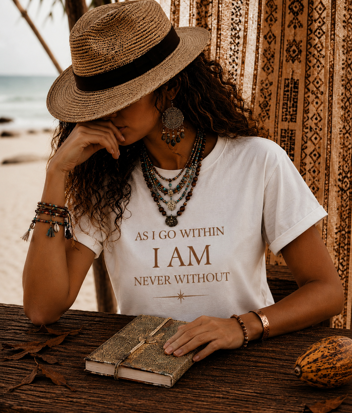 Bronze Go Within Tee